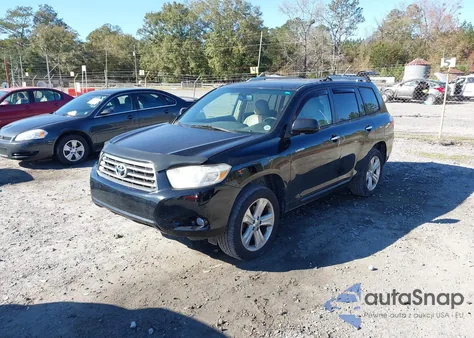 2008 Toyota Highlander Limited из США, поврежденный, VIN JTEDS42A382003138